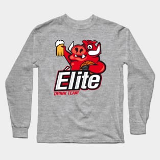 Elite drink team Long Sleeve T-Shirt